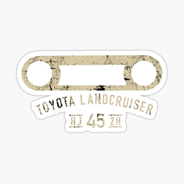 HJ45 LandCruiser Sticker