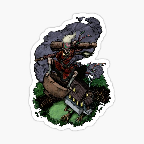 Baba Yaga Sticker