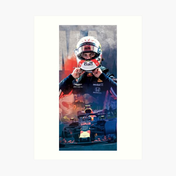 Max Verstappen Wallpaper Art Prints | Redbubble