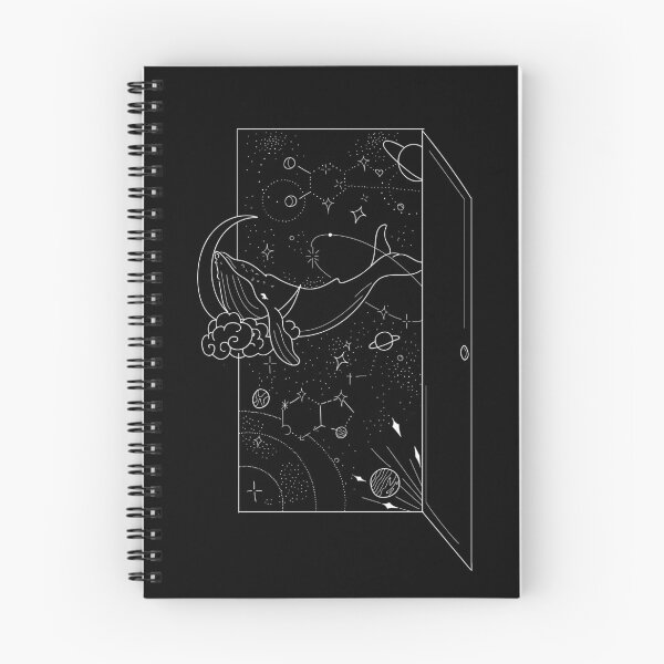 Item preview, space whale (white on black) designed and sold by madhatter3642.