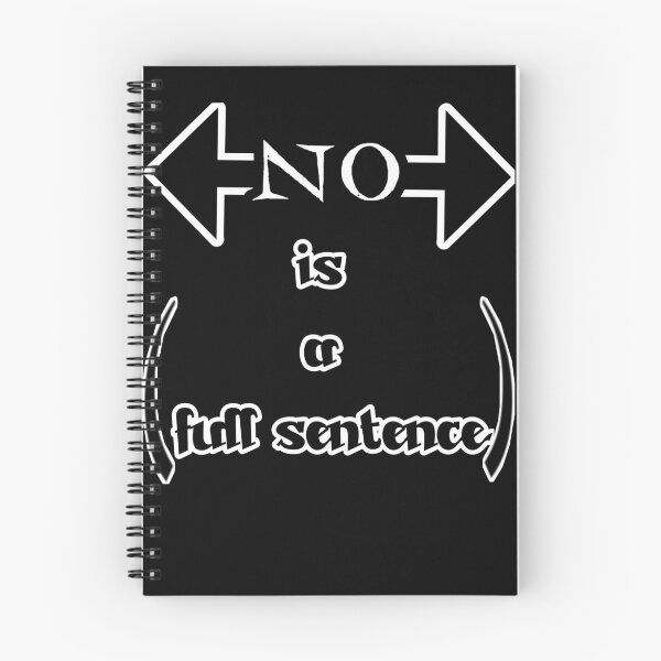 Item preview, No is a full sentence designed and sold by Drawourdestiny ..