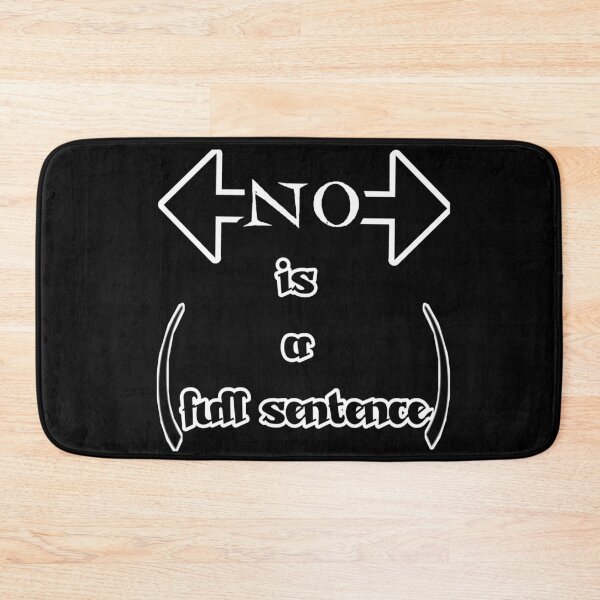Item preview, No is a full sentence designed and sold by Drawourdestiny ..