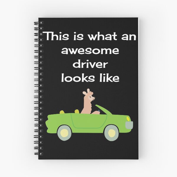Item preview, This is What an Awesome Driver Looks Like Llama designed and sold by CreativeBel.