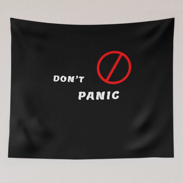 Item preview, Dont Panic designed and sold by DOKU_TEAM SHIRT.