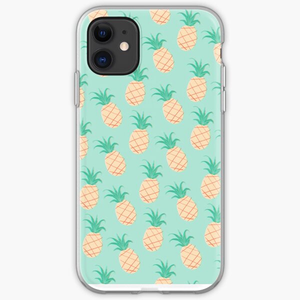 Pineapple Print / Pattern Phone Case iPhone Soft Case