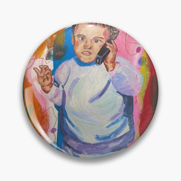 Item preview, Baby channie on the phone designed and sold by Smellychart.
