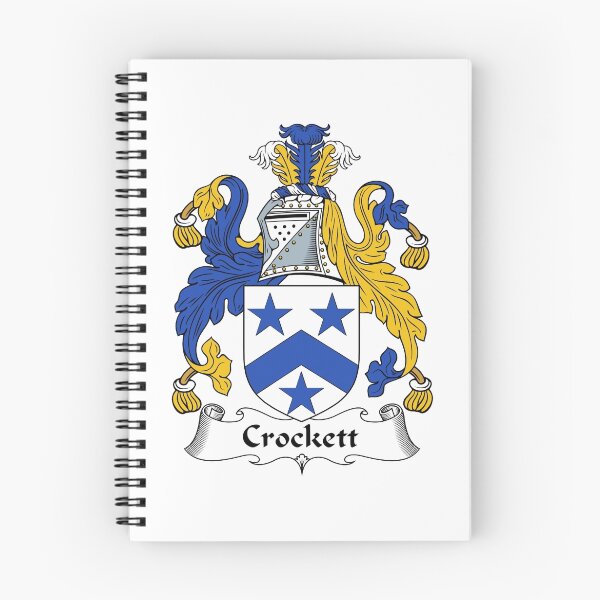 Item preview, Crockett Coat of Arms / Crockett Family Crest designed and sold by ScotlandForever.