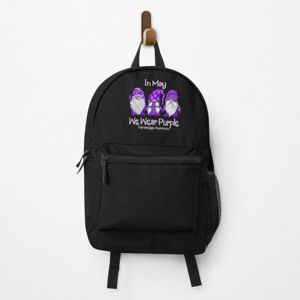 Item preview, Gnomies in may we wear purple for fibromyalgia awareness shirt designed and sold by Lukifo-Driven.