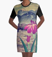 Evening Hues at Jiksa Graphic T-Shirt Dress