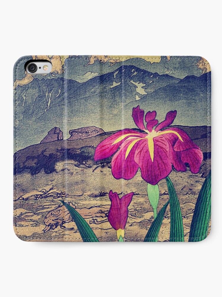 Alternate view of Evening Hues at Jiksa iPhone Wallet