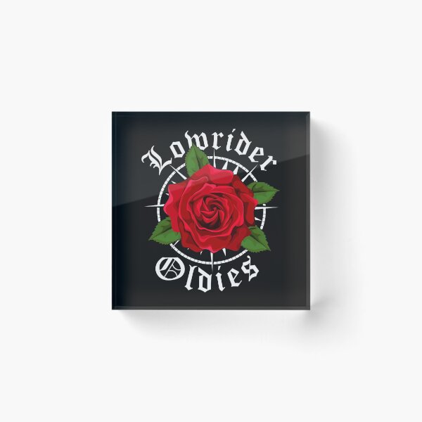 Item preview, Lowrider Oldies Red Roses Old School T-Shirt  designed and sold by Lukifo-Driven.