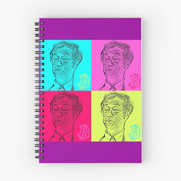 Item preview, Satoshi Nakamoto pop art designed and sold by Real Life.