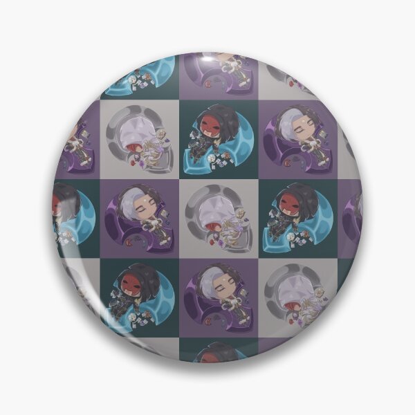Item preview, Emet-Selch, Lahabrea, and Elidibus Convocation Crystal Grid designed and sold by konaharts.