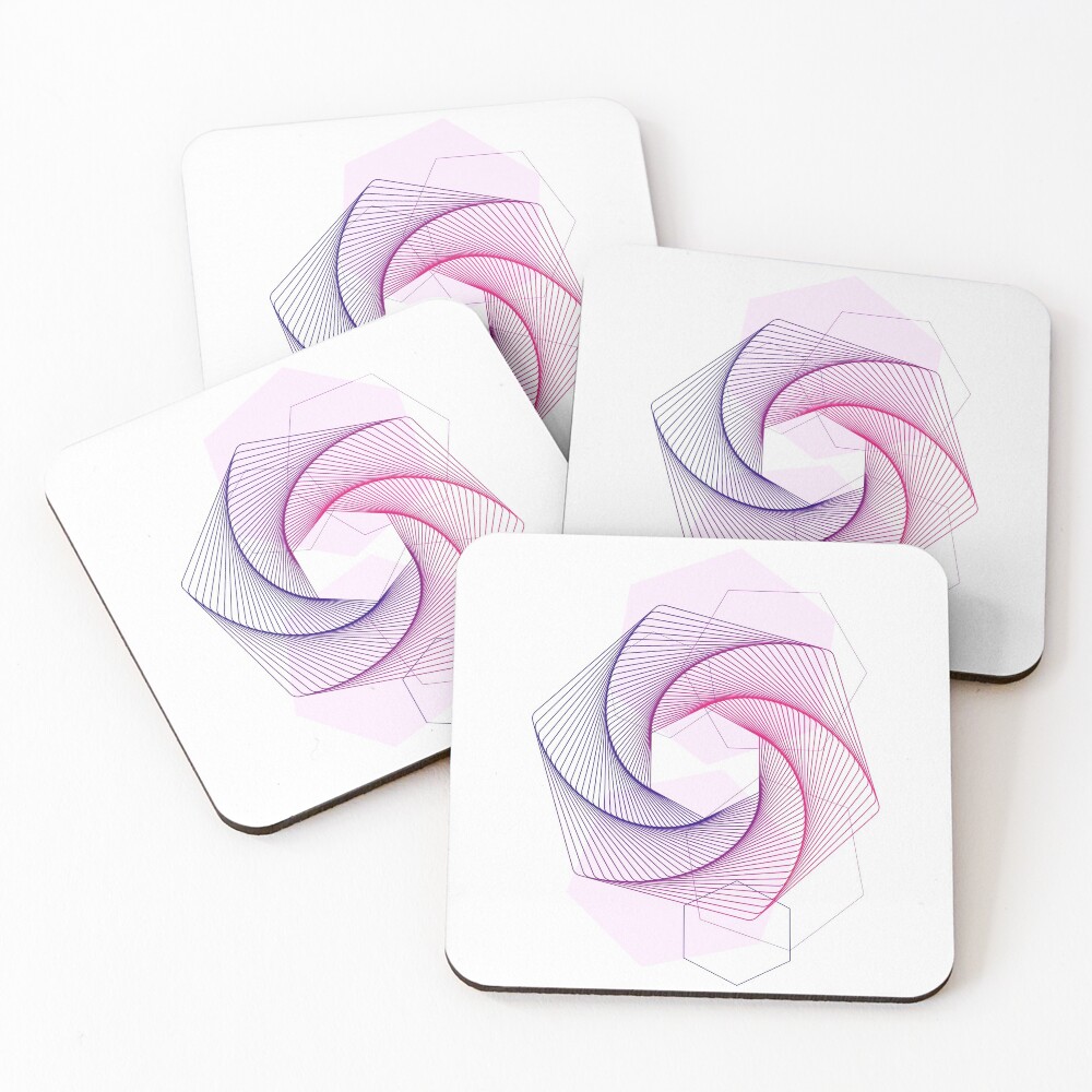Item preview, Coasters (Set of 4) designed and sold by LLLUID.