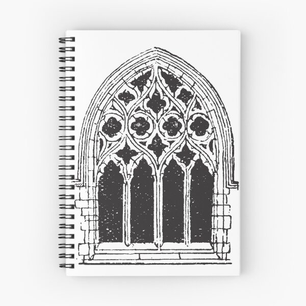 Item preview, Gothic Style Glass Window designed and sold by DirtyDogArts.