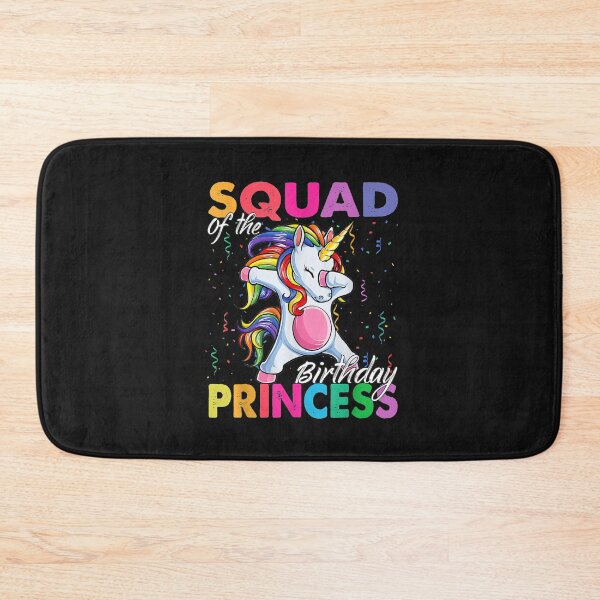 Item preview, Squad of the Birthday Princess Girl Dabbing Unicorn Theme T-Shirt designed and sold by Lukifo-Driven.