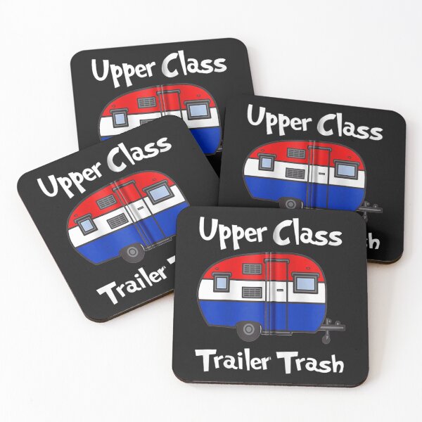Item preview, Upper Class Trailer Trash Zip Hoodie designed and sold by Lukifo-Driven.