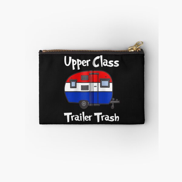 Item preview, Upper Class Trailer Trash Zip Hoodie designed and sold by Lukifo-Driven.