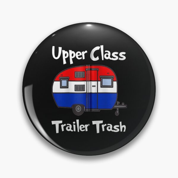 Item preview, Upper Class Trailer Trash Zip Hoodie designed and sold by Lukifo-Driven.