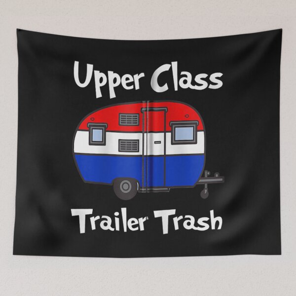 Item preview, Upper Class Trailer Trash Zip Hoodie designed and sold by Lukifo-Driven.