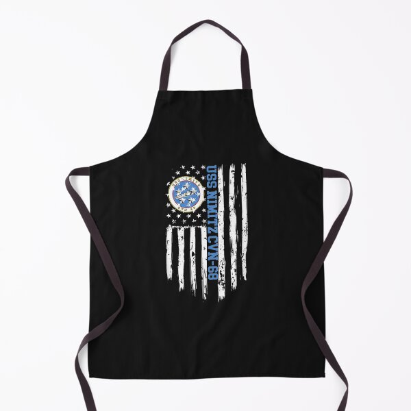Item preview, USS Nimitz CVN-68 American Flag T-Shirt designed and sold by Lukifo-Driven.