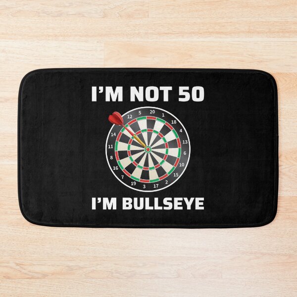 Item preview, Darts Players Bullseye Target Shooting Sport 50th Birthday Funny Gift designed and sold by CuteDesigns1.
