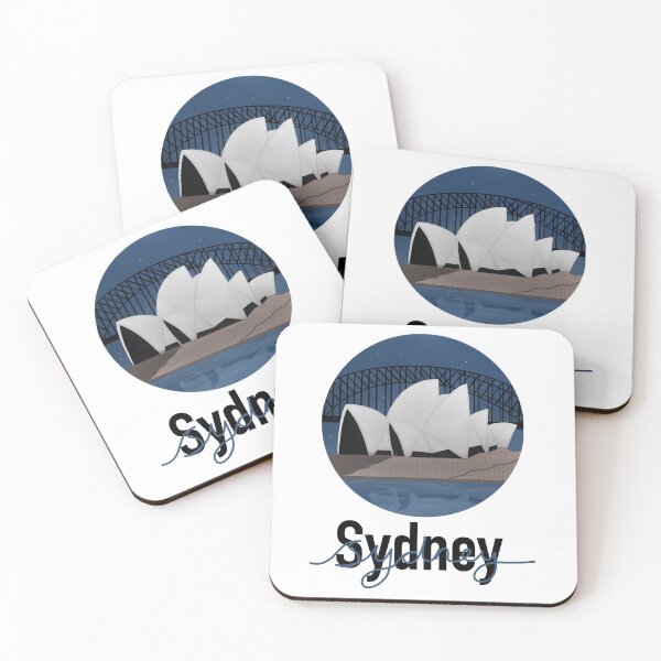 Item preview, Sydney Harbour in the Stars with Lettering designed and sold by DHDoodles.