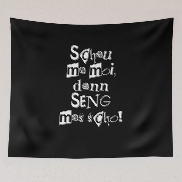 Item preview, Munich Saying LOOK MA MOI, THEN SENG MAS SCHO designed and sold by AOCreativeProd.