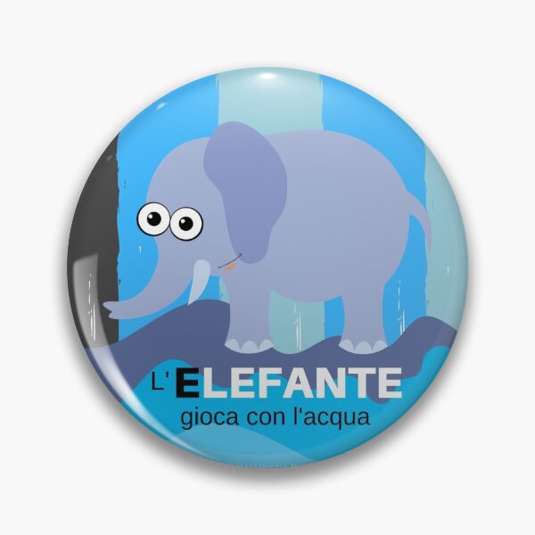 Item preview, E come Elefante designed and sold by Katarte.