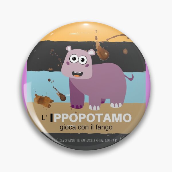 Item preview, I come IPPOPOTAMO designed and sold by Katarte.