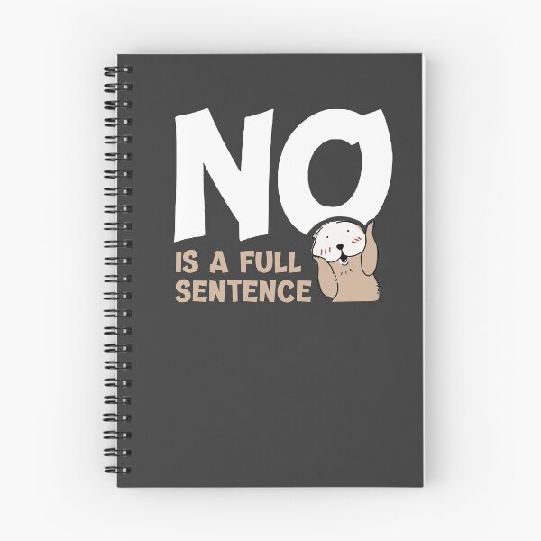 Item preview, No Is A Full Sentence designed and sold by sunnyhou.