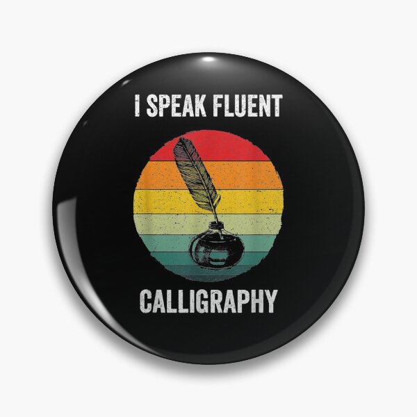 Item preview, I Speak Fluent Calligraphy Vintage Typography Gift  designed and sold by christinero2.