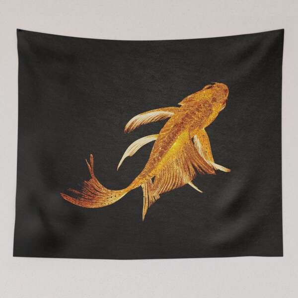 Item preview, Koi Carp - Golden Texturized Koi Carp designed and sold by JackMoreh.