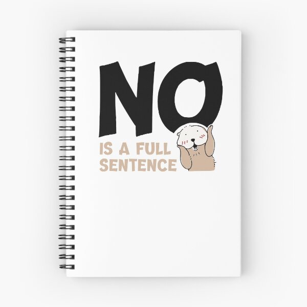 Item preview, No Is A Full Sentence designed and sold by sunnyhou.