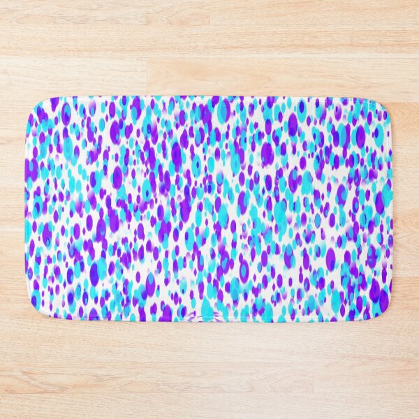 Item preview,  little dots pattern shades of blue (white background) designed and sold by riceayoj.