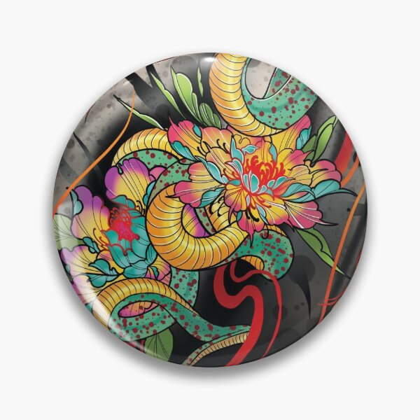 Item preview, Snake by Luke red designed and sold by lukeredtattoo.