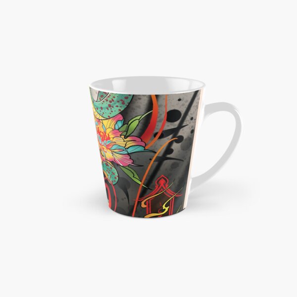 Snake by Luke red Tall Mug