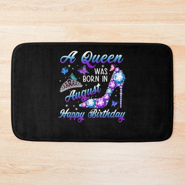 Item preview, Birthday A Queen Was Born In August Happy Birthday  designed and sold by christinero2.