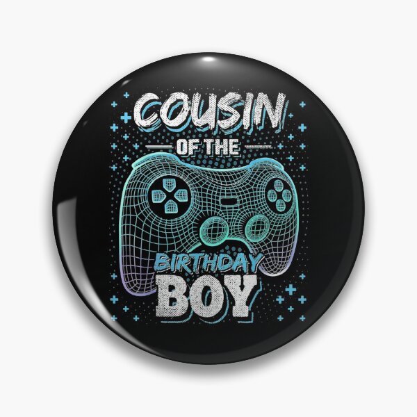 Item preview, Cousin Of The Birthday Boy Matching Video Game Birthday Gift  designed and sold by christinero2.