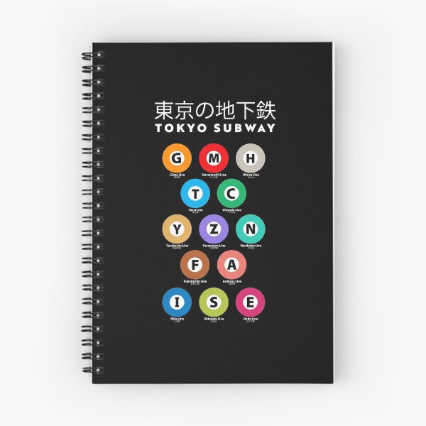 Item preview, TOKYO SUBWAY 東京の地下鉄 designed and sold by mbsgraphics.