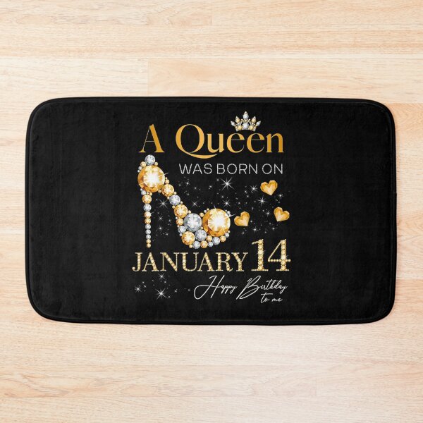 Item preview, A Queen Was Born On January 14 14th January Birthday  designed and sold by christinero2.