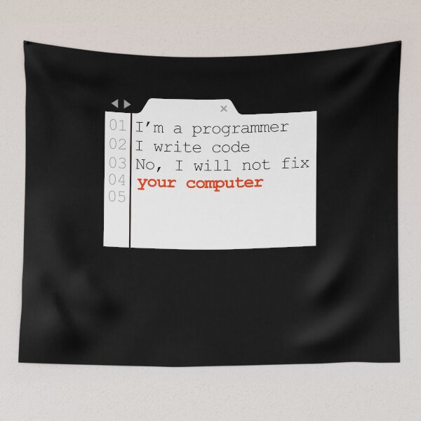 Item preview, Funny Coding Joke Programmer Coder Humor designed and sold by Moonpie90.