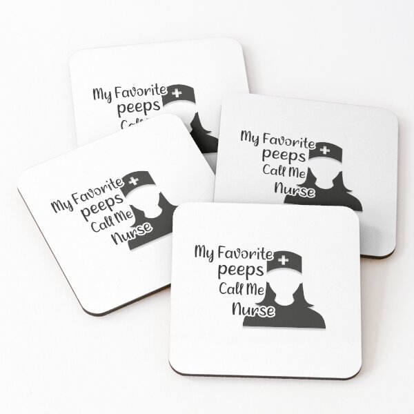 Item preview, my favorite peeps call me nurse designed and sold by Artnight.