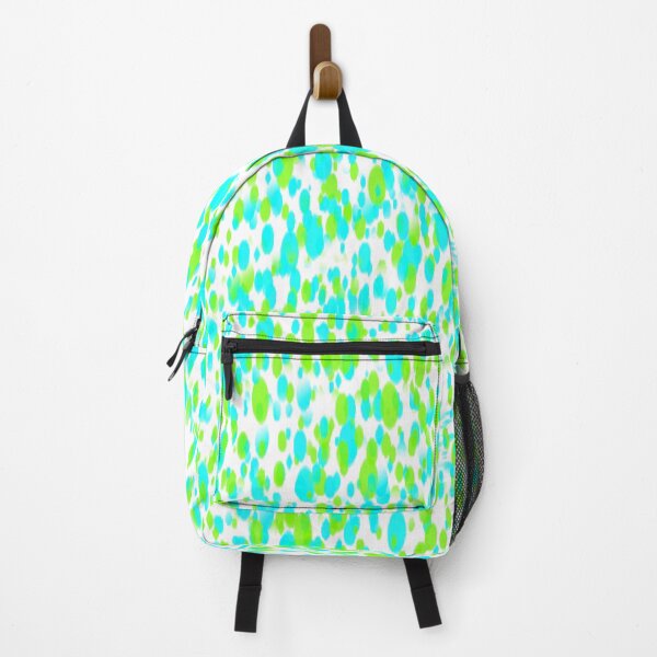 Item preview, little dots pattern green and blue color (white background) designed and sold by riceayoj.