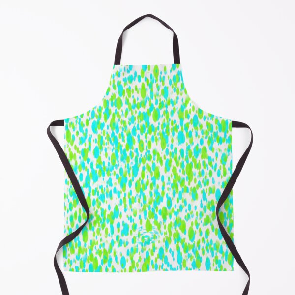 Item preview, little dots pattern green and blue color (white background) designed and sold by riceayoj.