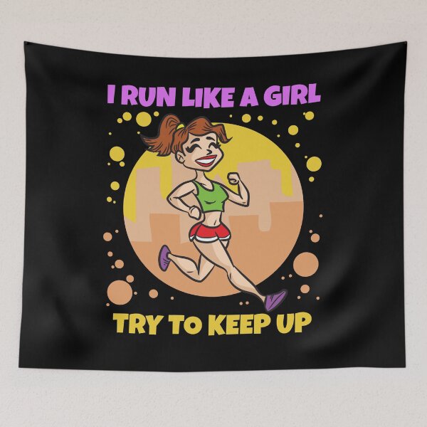Item preview, Run Like A Girl designed and sold by Moonpie90.