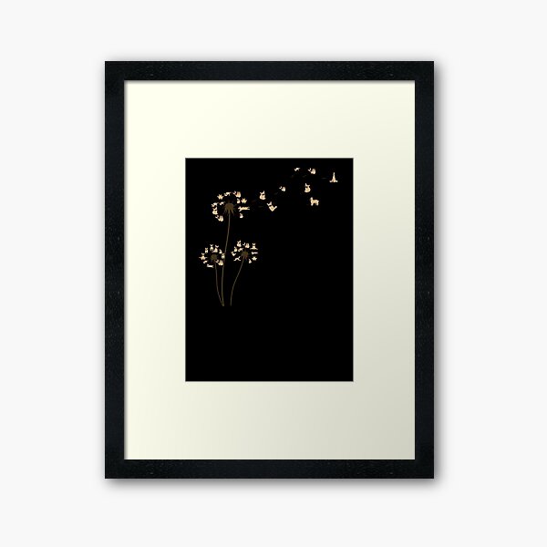 Item preview, Flower bulldog Dandelion Funny Animal Lovers designed and sold by Catherine8899.