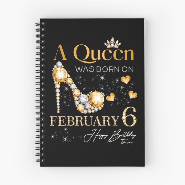 Item preview, A Queen Was Born On February 6 6th February Birthday  designed and sold by christinero2.