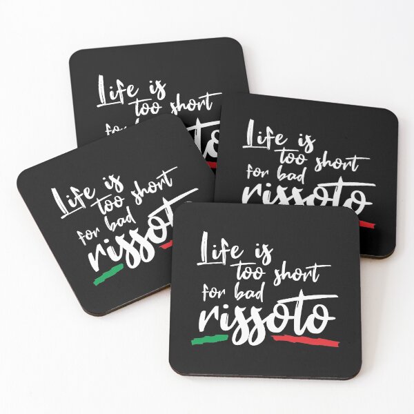 Item preview, Life is too short for bad rissoto. designed and sold by angelisart.
