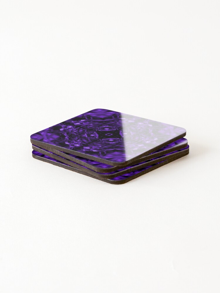 Thumbnail 4 of 5, Coasters (Set of 4), Smoke Design designed and sold by Ralad2021.
